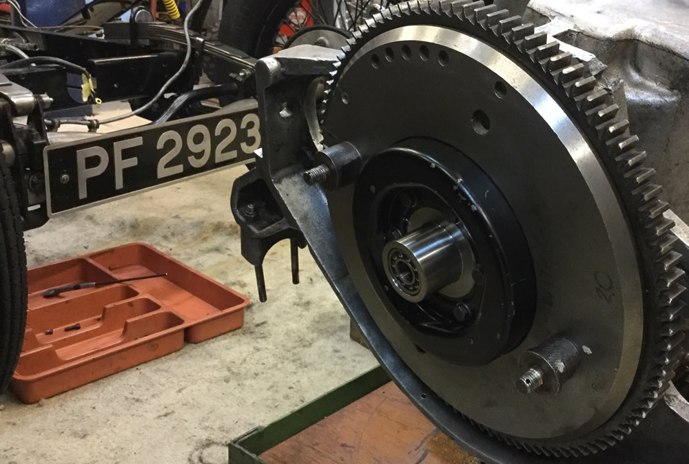 Frazer Nash Anzani crankshaft damper